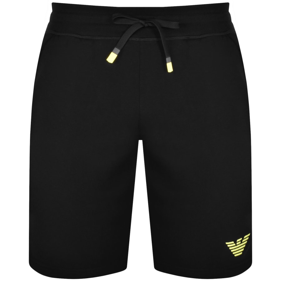 Emporio Armani Lounge Bermuda Shorts Black Mainline Menswear Denmark